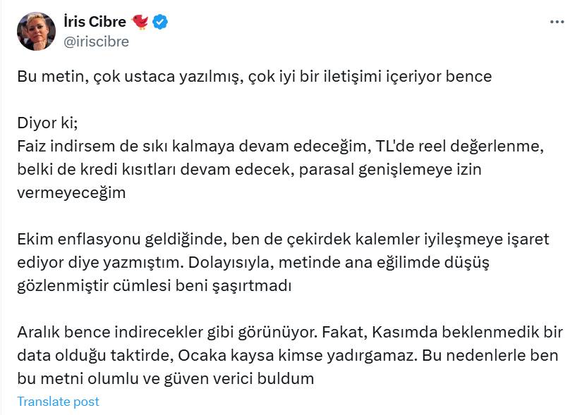 Merkez Bankası'nın kararını ekonomistler nasıl okudu? İşte faiz indiriminin olacağı tarih 2